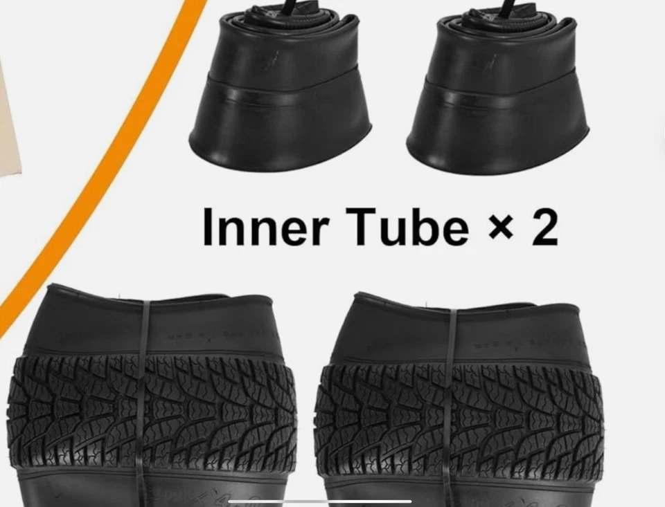 2er Pack 20X4.0 Fatbike Reifen, 20 Zoll Mountainbike Reifen & Schläuche Set - Bild 1 von 1