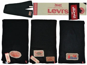 LEVI'S Men's Scarf Handmade in Italy LE06 T1G - Picture 1 of 6