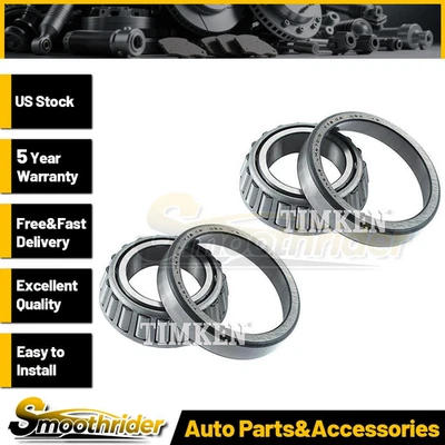 Timken 2 peças rolamento de roda interno dianteiro e conjunto de corrida para Jeep Cherokee 1986-1988 - Imagem 1 de 4