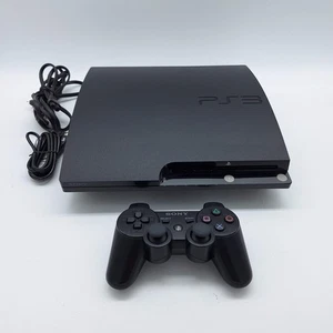 Sony PlayStation 3 Slim PS3 120GB Console CECH-2001A - Picture 1 of 12
