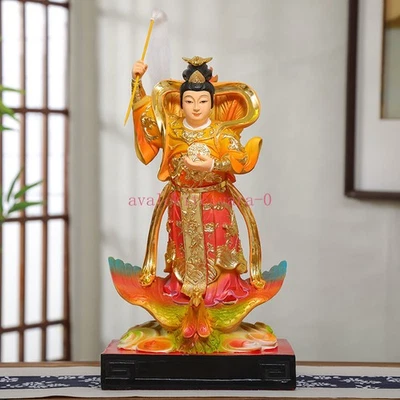 30 cm Los Nueve Cielos Xuannu Estatua Resina Buda Estatua Artesanal Ornamento Foto 1 de 4