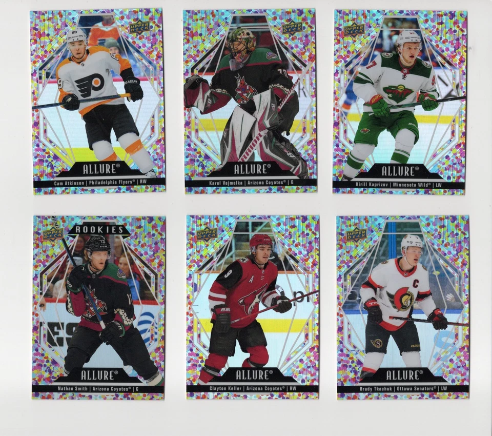 2022-23 Upper Deck Allure Glitter Bomb Parallel #1-150 Pick From List !! - Image 1 of 1