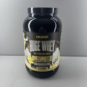 Huge Supplements Whey Protein Powder Vanilla Milkshake 2.18lbs - Picture 1 of 5
