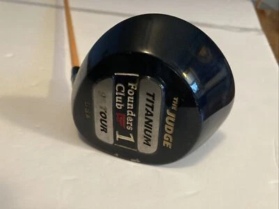 Founders Club The Judge Titanium 9 Degree Driver  Proforce 65 Gold Shaft RH - Image 1 of 4
