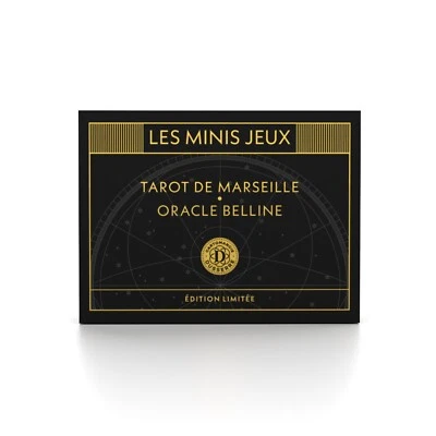 Tarot Marseille Pastel et Oracle Belline Coffret minis Jeux - Photo 1/4