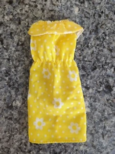 WUNDERSCHÖNES gelbes Kleid Vintage Barbie 1978 Best Buy Fashion #1352 - Bild 1 von 5