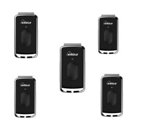 X5 Eagle EG642 Chrome Series 1-Button Remote Control Gate Transmitter Visor Clip - Picture 1 of 5