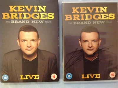 KEVIN BRIDGES - THE BRAND NEW TOUR DVD - LIVE - SIGNED COPY - NEW NOT SEALED - Image 1 of 2