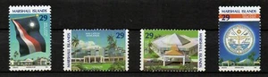 MARSHALL ISLANDS, SCOTT # 567-570, SET 4 MNH GOVERNMENT BUILDING, CAPITOL & FLAG - Picture 1 of 1