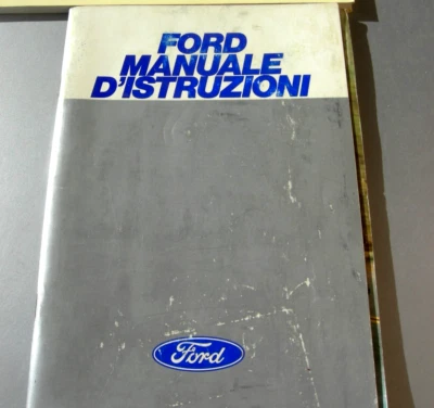 FORD ESCORT- Manuale uso e manut. -1980 - Immagine 1 di 4