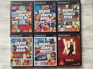 SONY PS2 Grand Theft Auto Ⅲ & Vice City & San Andreas liberty City Stories XIII - Picture 1 of 14