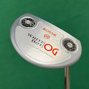 Odyssey White Hot OG Rossie S Rahm Edt. 34.5" Slant-Neck Mallet Putter w/ HC - Picture 1 of 6