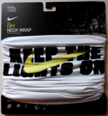 Nike DRI-FIT Neck Wrap Adult Running Graphic Photon Dust/Silver - Image 1 of 4