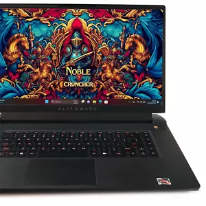 Alienware m17 R5 17.3" FHD 165Hz Gaming Laptop Ryzen 9 6900HX 32GB RAM 1TB SSD - Picture 1 of 12