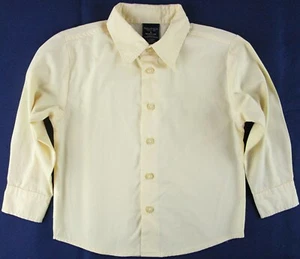 Pre-Owned Nautica Boy's LS Classic Yellow Dress Shirt, 5 Regular - Picture 1 of 3
