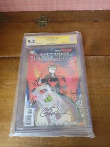 Detective 855  DC 2009 Batman Batwoman Signature Series Greg Rucka Auto CGC 92 - Picture 1 of 8