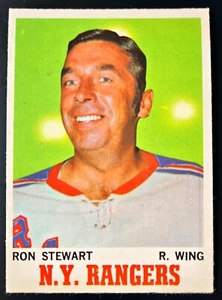 1970-71 O-Pee-Chee #64 Ron Stewart New York Rangers OPC - Bild 1 von 2