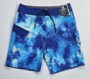 Boy's Youth Volcom Mod-Tech Board Shorts Swim - Picture 1 of 20