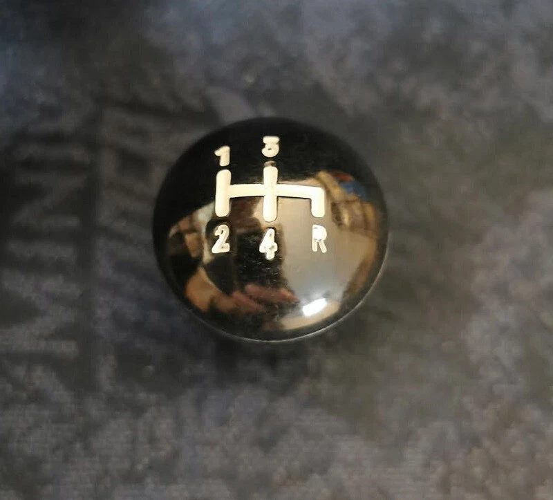 MINI PERILLA DE PALANCA DE CAMBIOS CLÁSICA MK1/2 22G110 NEGRA AUSTIN COOPER MORRIS 1275 GT Foto 1 de 2