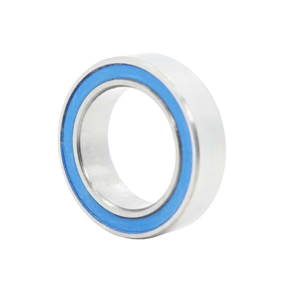 10Pcs 6700-2RS (10x15x4mm) Bearing Rubber Sealed RC Ball Bearings 6700RS Blue - Image 1 of 1