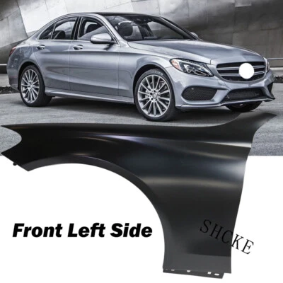 Fender For 2015-2022 Mercedes Benz C300 Sedan Coupe Convertible Primed Steel - Image 1 of 4