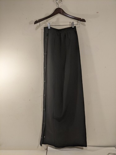 Gonna donna Fenty Puma By Rihanna strappata con bottoni nera lettere velluto taglia S