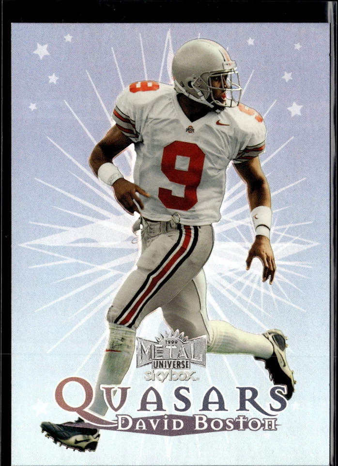 1999 SkyBox Metal Universe #7 David Boston Quasars Arizona Cardinals - Image 1 of 2
