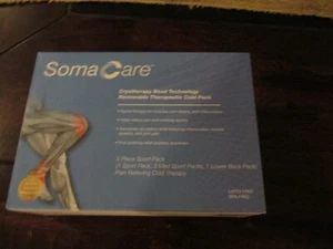 SOMA CARE 5 PIECE SPORT PACK CRYPTHERAPY THERAPEUTIC COLD PACK NIB - Picture 1 of 2