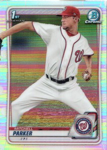 2020 Bowman Chrome Draft Refractors #BD176 Mitchell Parker