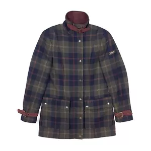 Chaqueta Musto Tweed Reino Unido 12 Mujeres Cuadros Tartán Cuadros Abrigo Hacking Caza Tiro - Imagen 1 de 21