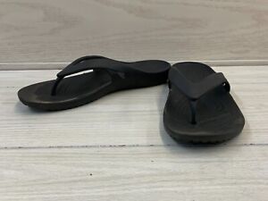 Crocs Kadee II Flip Sandal, Womens Size 9, Black MSRP$ 24.99