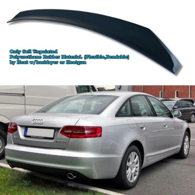 Alerón trasero tipo pico de pato TaVbe 284H para Audi A6 C6 2010~2011 sedán Foto 1 de 4