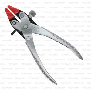 PARALLEL ACTION FLAT NOSE PLIERS DOUBLE NYLON JAWS JEWELLERY WATCH CRAFTS TOOL - Picture 1 of 2