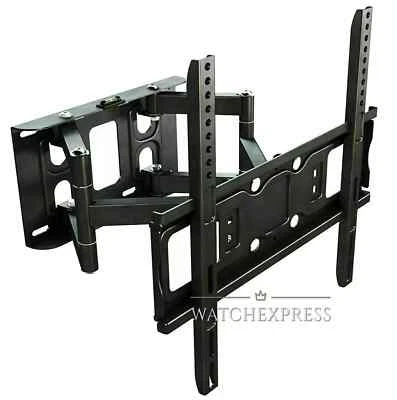 STAFFA PORTA TV da MURO da 26 / 55 Pollici Supporto, Parete e Braccio NEW - Immagine 1 di 3