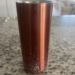 Starbucks Rose Gold Pink Metallic Stainless Steel 12oz Tumbler No Lid No Straw - Picture 1 of 7