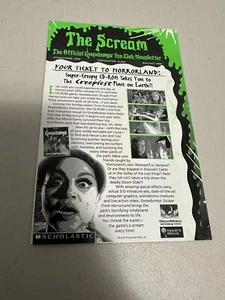 Vintage Nov Dec 1996 Goosebumps Official Fan Club Newsletter THE SCREAM 90s Rare - Picture 1 of 6