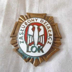 Socialist Poland Order of Merit Badge for Activists (W332) - Picture 1 of 7