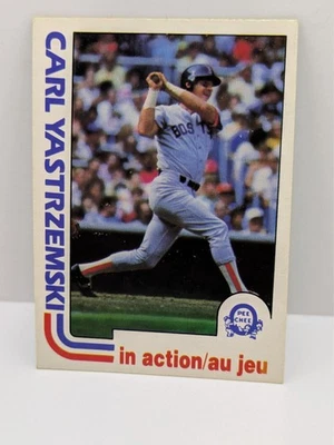 1982 O-Pee-Chee - Carl Yastrzemski - In Action - Baseball - #358 - - Image 1 of 4