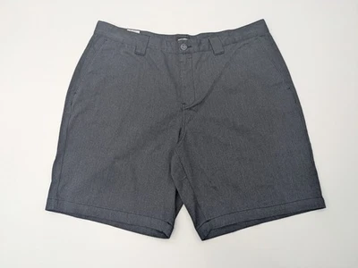 Pantalones Cortos Chinos Billabong Hombres 40 Carter Elastizados Gris Oscuro Pierna Recta Relajada Foto 1 de 4