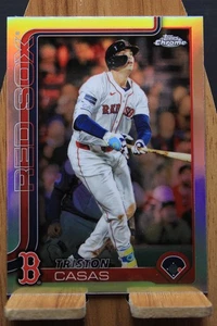 2025 Topps Chrome Tristan Casas REFRACTOR - Bild 1 von 2