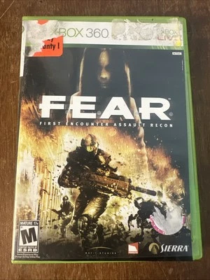 F.E.A.R.: First Encounter Assault Recon (Microsoft Xbox 360, 2006) Complete - Image 1 of 3