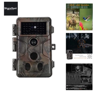 Wildkamera A323 64MP 1296P Nachsichtkamera Hirsch Kamera Überwachungskamera m... - Picture 1 of 10