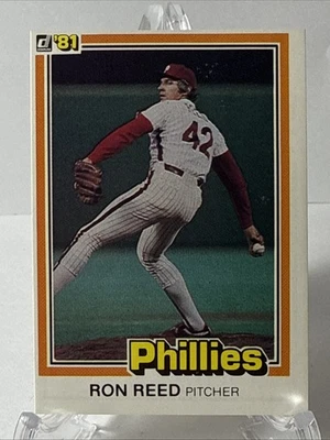 1981 Donruss - Ron Reed #44 - Image 1 of 2