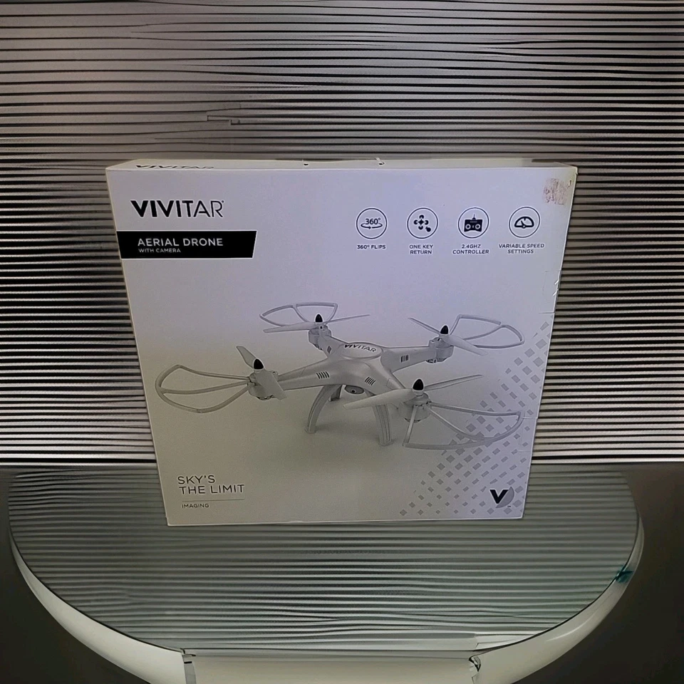 Drone aéreo VIVITAR Sky’s The Limit con cámara y control remoto  Foto 1 de 3