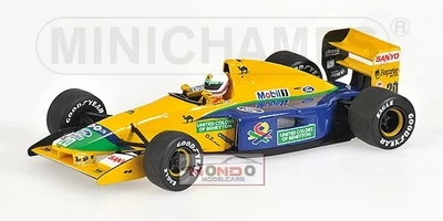 1:43 Minichamps Benetton Ford B191B Brundle 1992 Pma 400920120 Diecast Model - Image 1 of 2