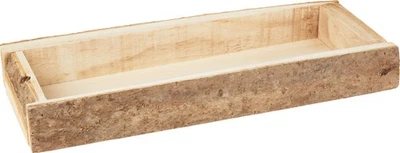 VBS Dekotablett mit Rinde - 45cm, für Dekoration, Tischdeko, Holztablett, DIY - Bild 1 von 4