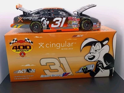 2002 Limited Edition NASCAR 1:24 #31 Robby Gordon Looney Tunes Car — 第 1/4 张图片