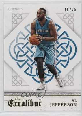 2015-16 Panini Excalibur Gold /25 Al Jefferson #120 - Image 1 of 2