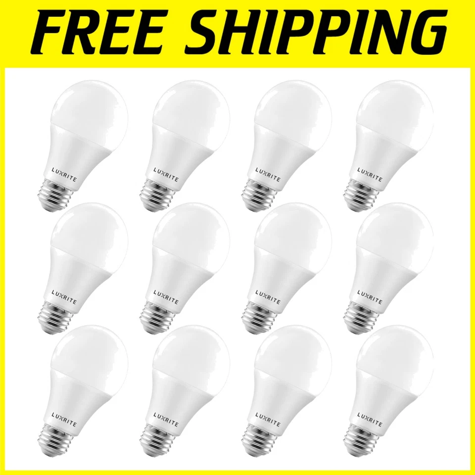 Bright White E26 Base Standard LED Bulbs - Indoor/Outdoor - Image 1 of 4