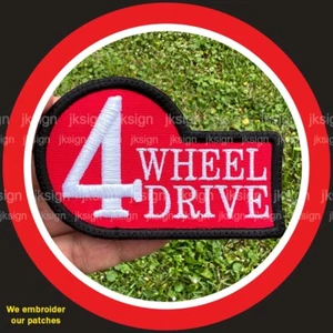 4 Wheel Drive Rear Emblem Embroidered Patch For Toyota Lovers FJ40 FJ43 FJ55 - Picture 1 of 7